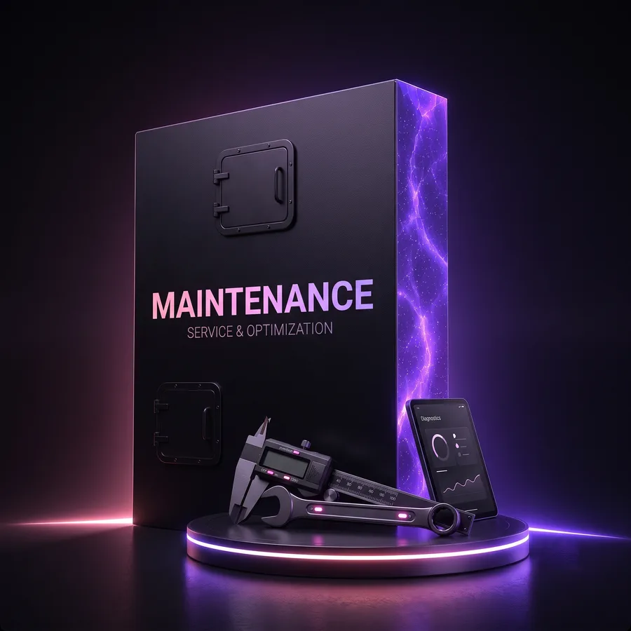 Maintenance — service & optimisation